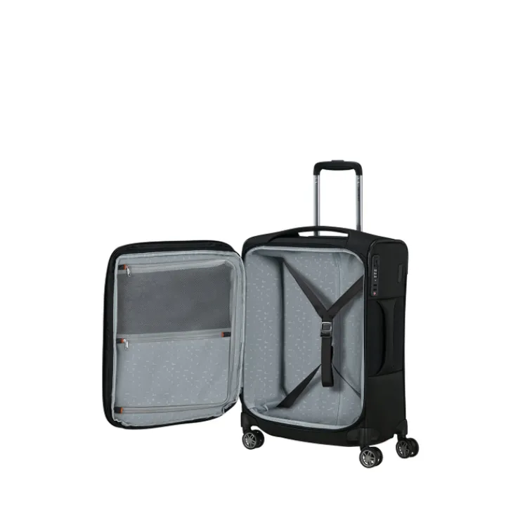 Handbagage Trolleys|Laptop Trolleys>Samsonite Re-Lite Spinner 55/20 Expandable black