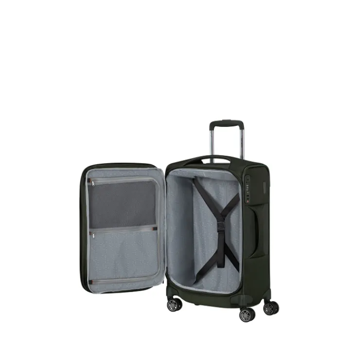 Handbagage Trolleys|Laptop Trolleys>Samsonite Re-Lite Spinner 55/20 Expandable Length 35Cm climbing ivy