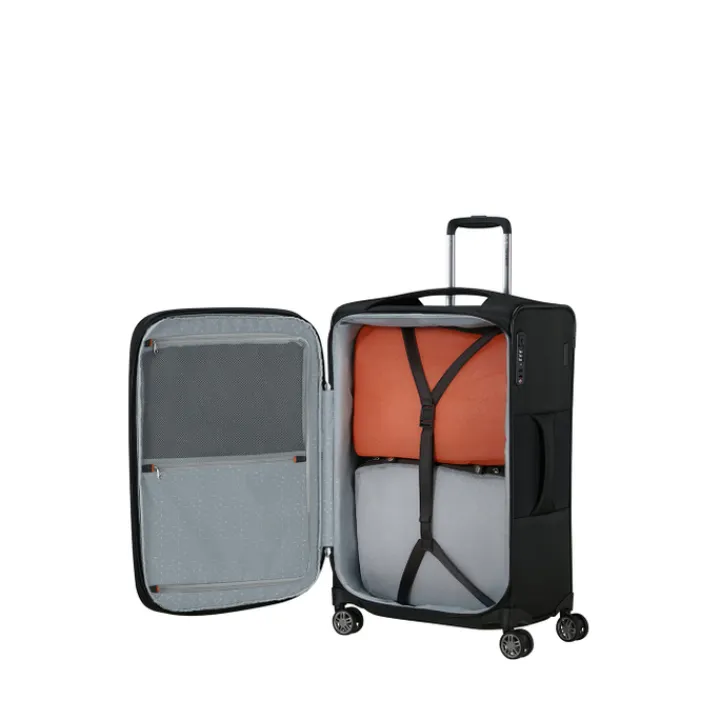 Reistrolleys|Reiskoffers>Samsonite Re-Lite Spinner 67/24 Expandable black