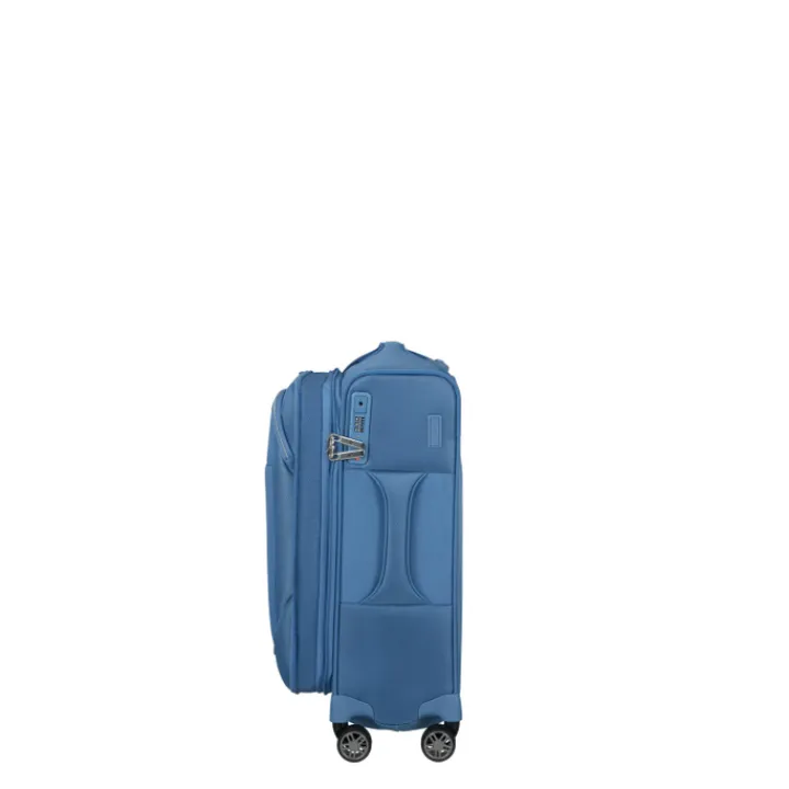 Handbagage Trolleys|Laptop Trolleys>Samsonite Re-Lite Spinner 55/20 Exp capri blue