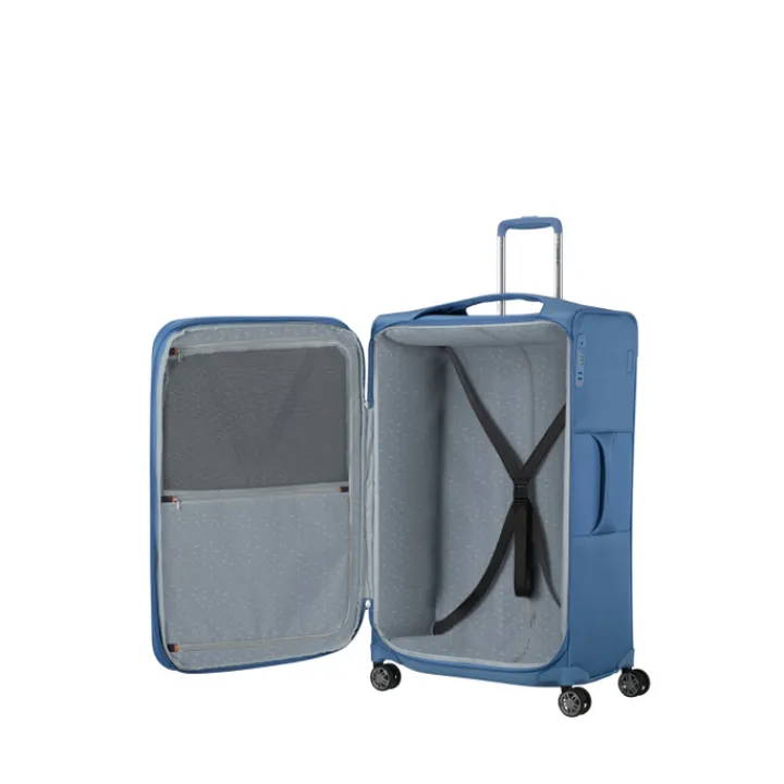 Reistrolleys|Reiskoffers>Samsonite Re-Lite Spinner 78/29 Exp capri blue