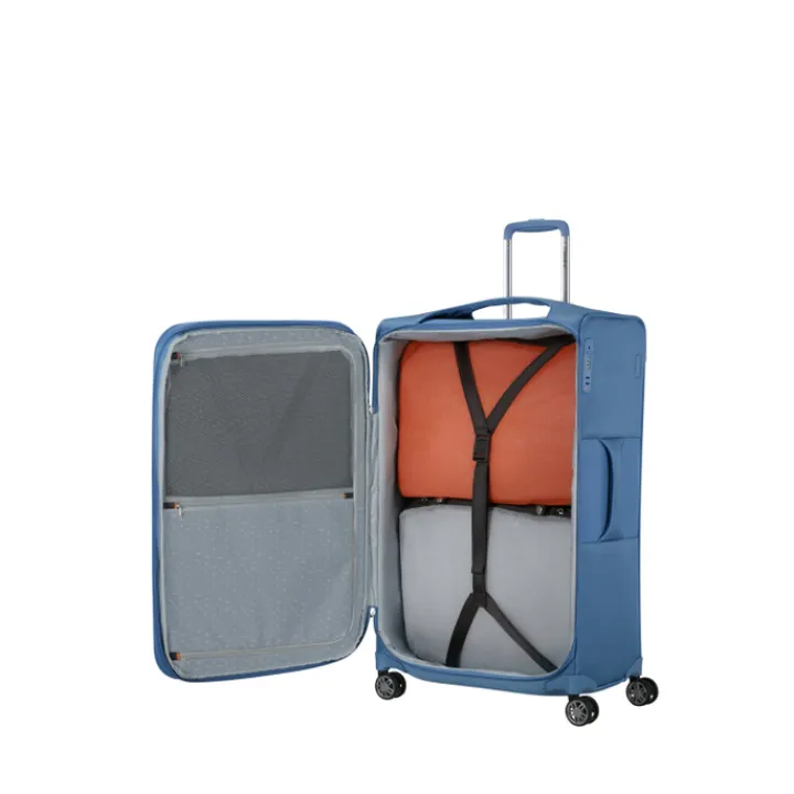 Reistrolleys|Reiskoffers>Samsonite Re-Lite Spinner 78/29 Exp capri blue