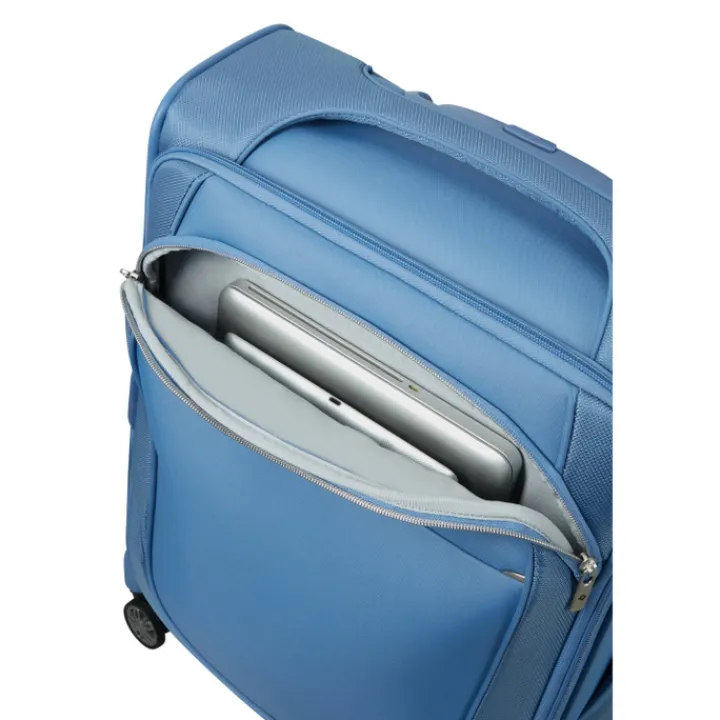 Transavia Trolleys|Handbagage Trolleys>Samsonite Re-Lite Upright 45/16 Underseater capri blue