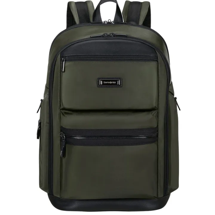 Kleine Rugzakken|Heren Rugzakken>Samsonite Relyon Backpack M 15.6" green