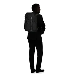Heren Rugzakken|Dames Rugzakken>Samsonite Relyon Backpack M 15.6" + Flap black