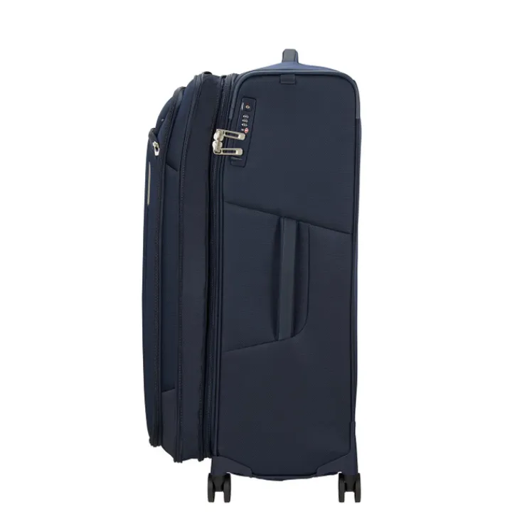 Reistrolleys|Reiskoffers>Samsonite Respark Spinner 79 Expandable midnight blue