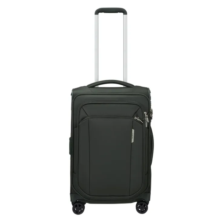 Handbagage Trolleys|Laptop Trolleys>Samsonite Respark Spinner 55/35 Expandable forest green