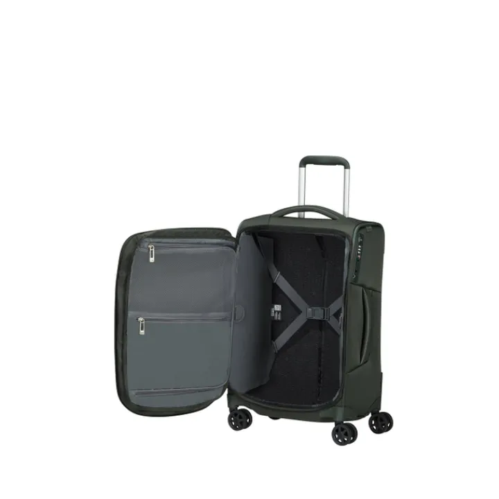 Handbagage Trolleys|Laptop Trolleys>Samsonite Respark Spinner 55/35 Expandable forest green