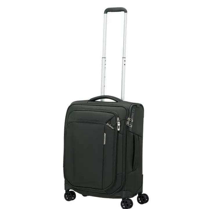 Transavia Trolleys|Ryanair Trolleys>Samsonite Respark Spinner 55 Strict forest green