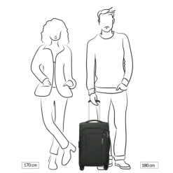 Handbagage Trolleys|Laptop Trolleys>Samsonite Respark Spinner 55/35 Expandable ozone black