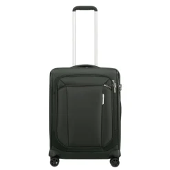 Transavia Trolleys|Handbagage Trolleys>Samsonite Respark Spinner 55 Exp DF forest green