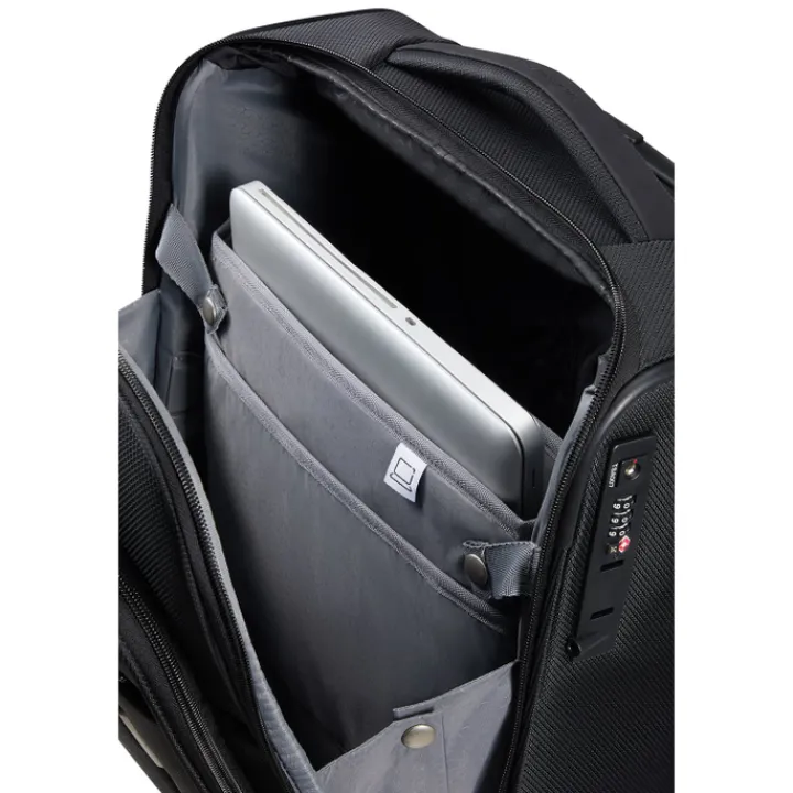 Transavia Trolleys|Handbagage Trolleys>Samsonite Respark Upright 45 Underseater ozone black