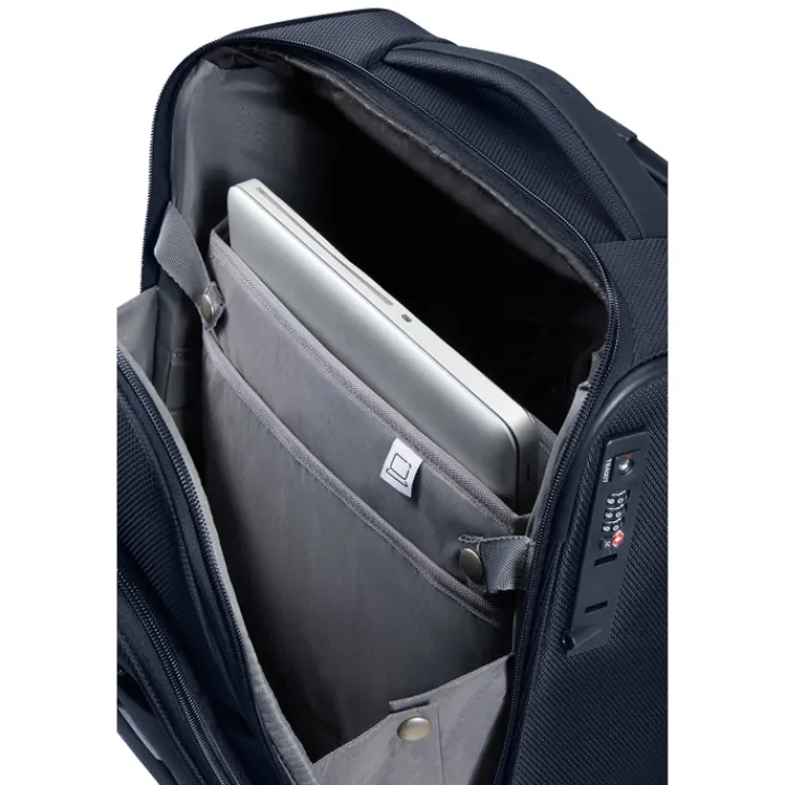 Transavia Trolleys|Handbagage Trolleys>Samsonite Respark Upright 45 Underseater midnight blue