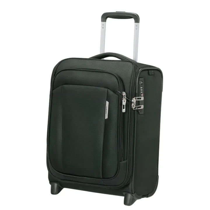 Transavia Trolleys|Handbagage Trolleys>Samsonite Respark Upright 45/16 Underseater forest green