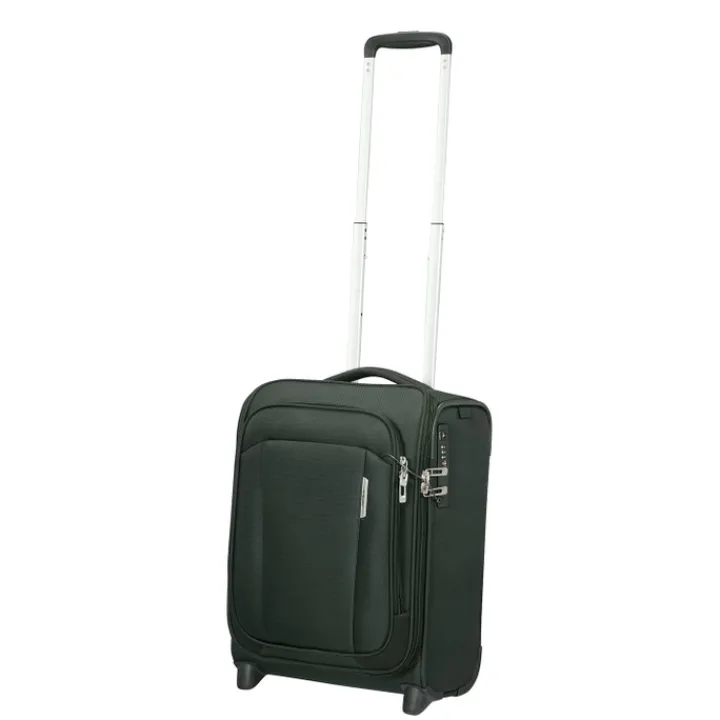 Transavia Trolleys|Handbagage Trolleys>Samsonite Respark Upright 45/16 Underseater forest green