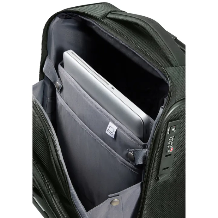 Transavia Trolleys|Handbagage Trolleys>Samsonite Respark Upright 45/16 Underseater forest green