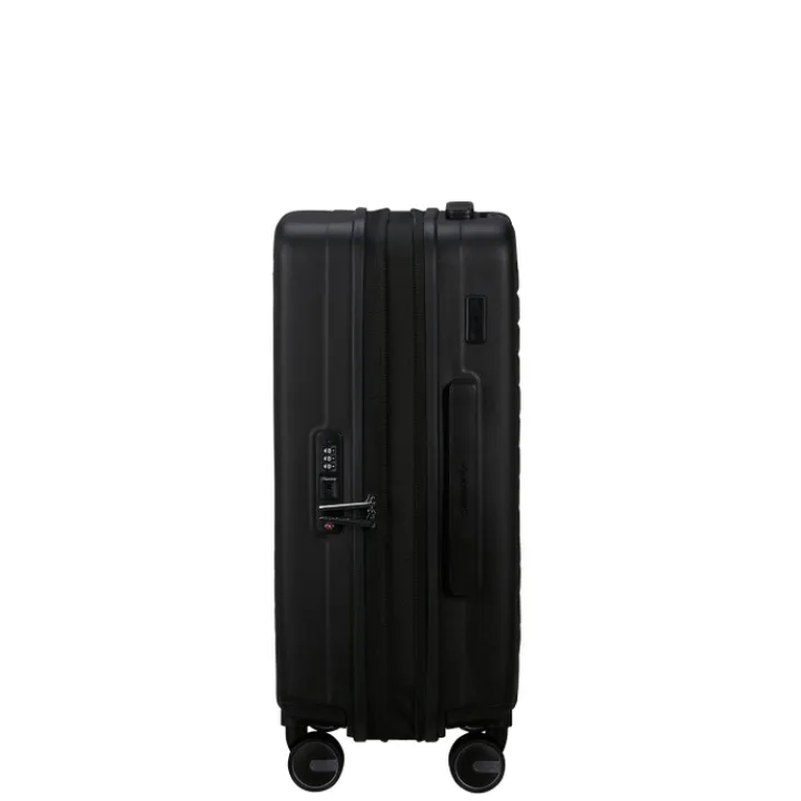 Transavia Trolleys|Ryanair Trolleys>Samsonite Restackd Spinner 55 EXP black