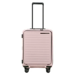 Transavia Trolleys|Handbagage Trolleys>Samsonite Restackd Spinner 55 EXP Easy Acces rose