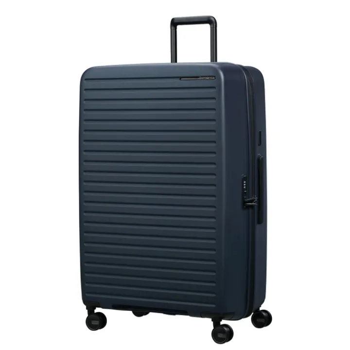 Reistrolleys|Reiskoffers>Samsonite Restackd Spinner 81 EXP midnight
