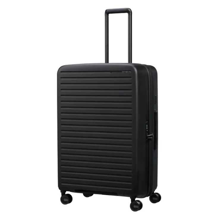 Reistrolleys|Reiskoffers>Samsonite Restackd Spinner 75 EXP black