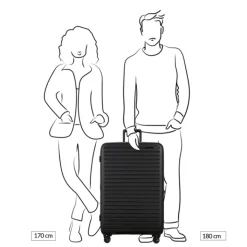 Reistrolleys|Reiskoffers>Samsonite Restackd Spinner 81 EXP rose