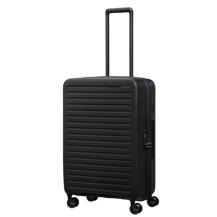 Reistrolleys|Reiskoffers>Samsonite Restackd Spinner 68 EXP black