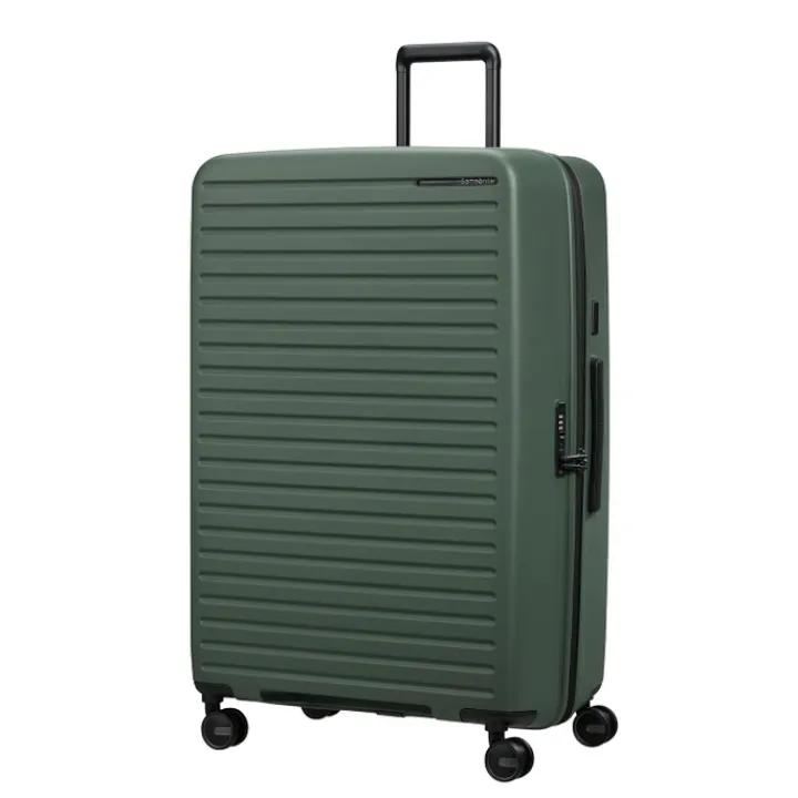 Reistrolleys|Reiskoffers>Samsonite Restackd Spinner 81 EXP sage