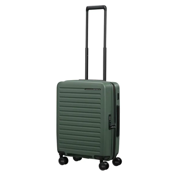 Transavia Trolleys|Ryanair Trolleys>Samsonite Restackd Spinner 55 EXP sage
