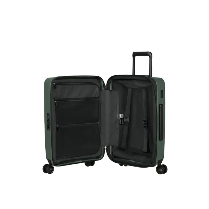 Transavia Trolleys|Ryanair Trolleys>Samsonite Restackd Spinner 55 EXP sage