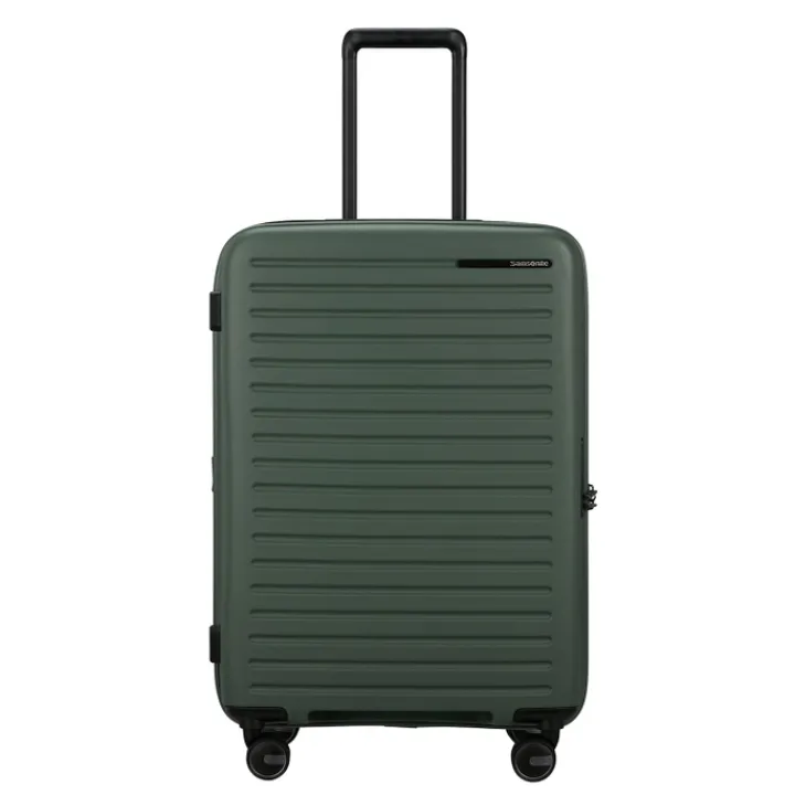 Reistrolleys|Reiskoffers>Samsonite Restackd Spinner 68 EXP sage