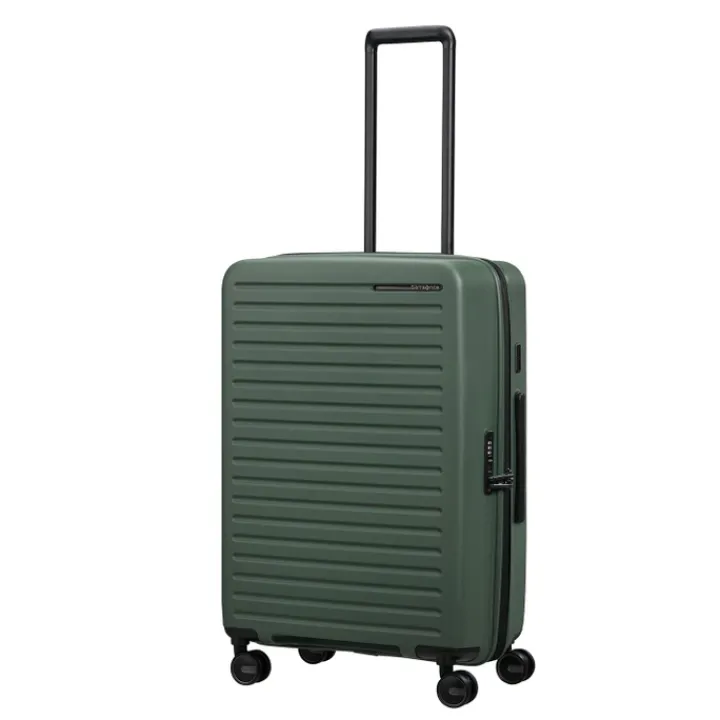 Reistrolleys|Reiskoffers>Samsonite Restackd Spinner 68 EXP sage