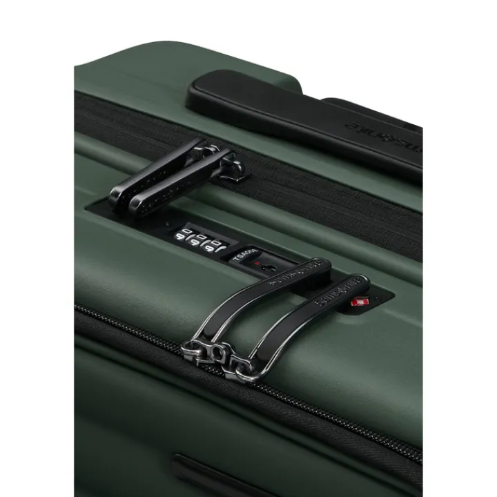Transavia Trolleys|Handbagage Trolleys>Samsonite Restackd Spinner 55 EXP Easy Acces sage