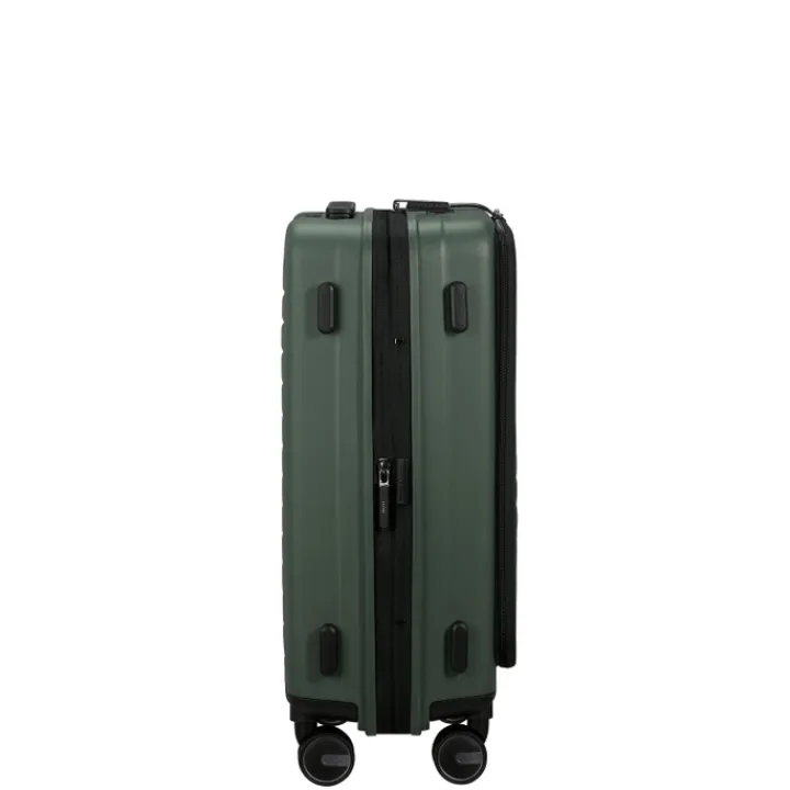 Transavia Trolleys|Handbagage Trolleys>Samsonite Restackd Spinner 55 EXP Easy Acces sage