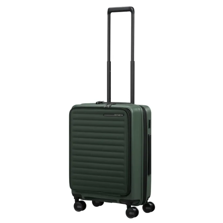Transavia Trolleys|Handbagage Trolleys>Samsonite Restackd Spinner 55 EXP Easy Acces sage