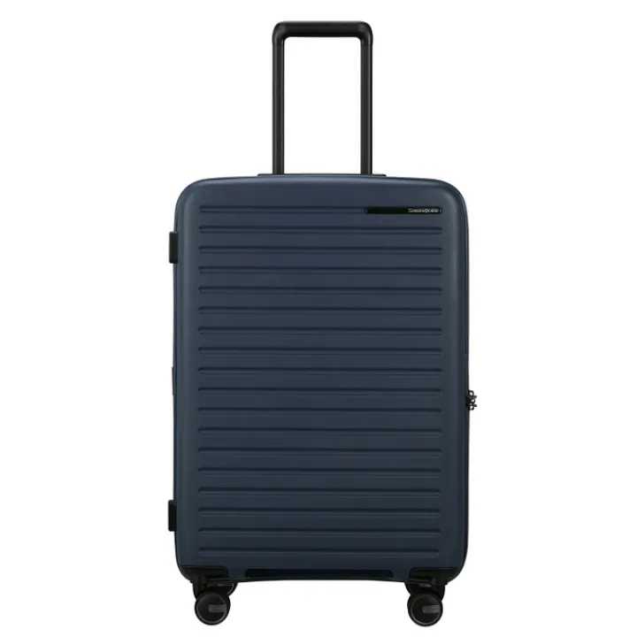 Reistrolleys|Reiskoffers>Samsonite Restackd Spinner 68 EXP midnight