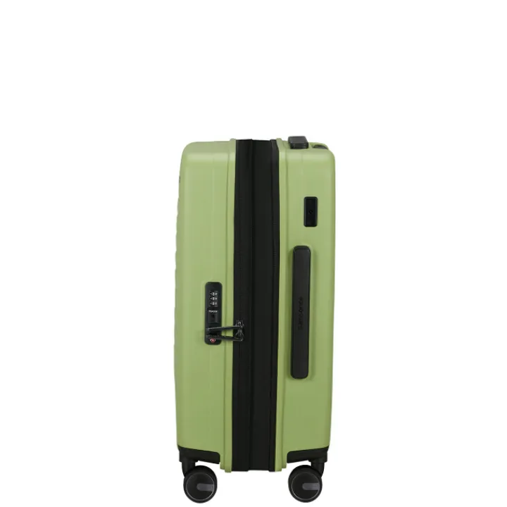 Transavia Trolleys|Ryanair Trolleys>Samsonite Restackd Spinner 55/20 Expandable wasabi