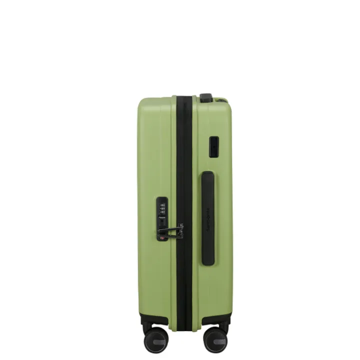 Transavia Trolleys|Ryanair Trolleys>Samsonite Restackd Spinner 55/20 Expandable wasabi