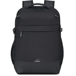 Kleine Reistassen|Handbagage Reistassen>Samsonite Roadseeker Laptop Backpack L Expandable deep black