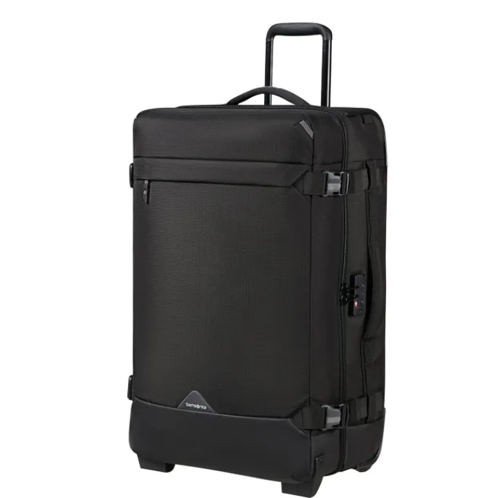 Grote Reistassen|Heren Reistassen>Samsonite Roadseeker Wheeled Duffle 68/25 deep black