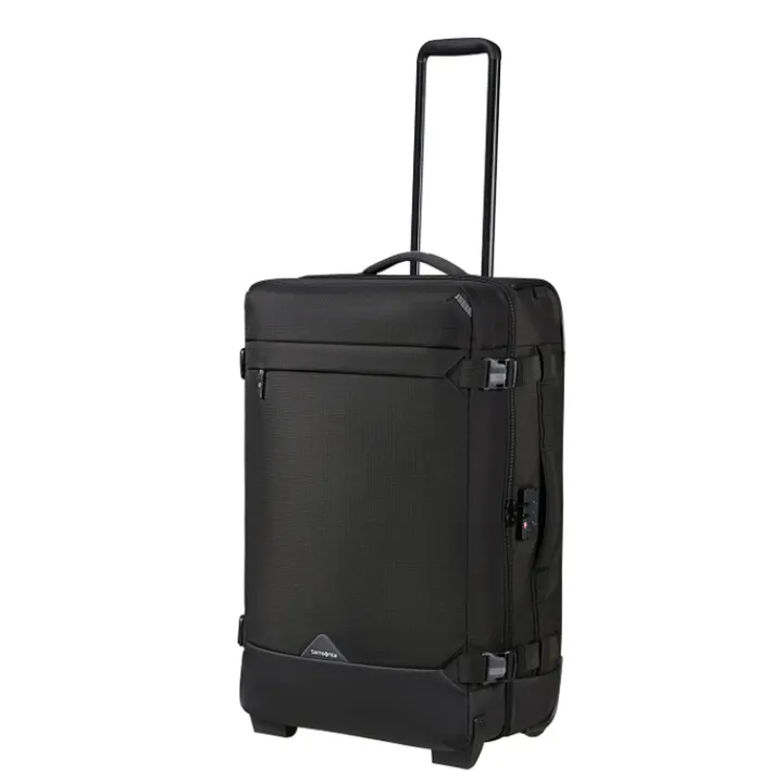Grote Reistassen|Heren Reistassen>Samsonite Roadseeker Wheeled Duffle 68/25 deep black