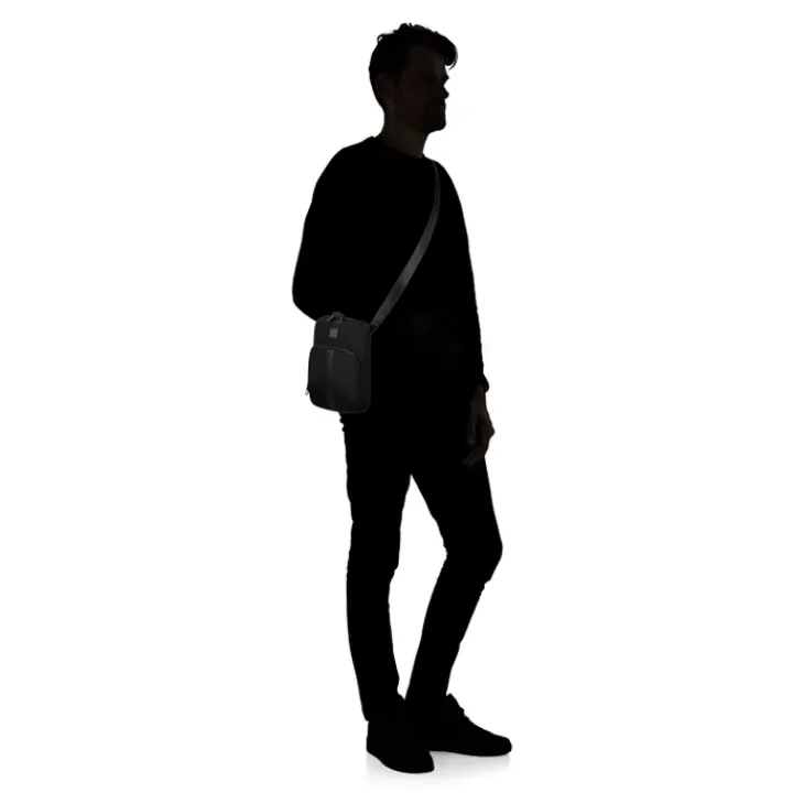 Schoudertassen|Crossbody>Samsonite Sacksquare Crossover S 7.9" black