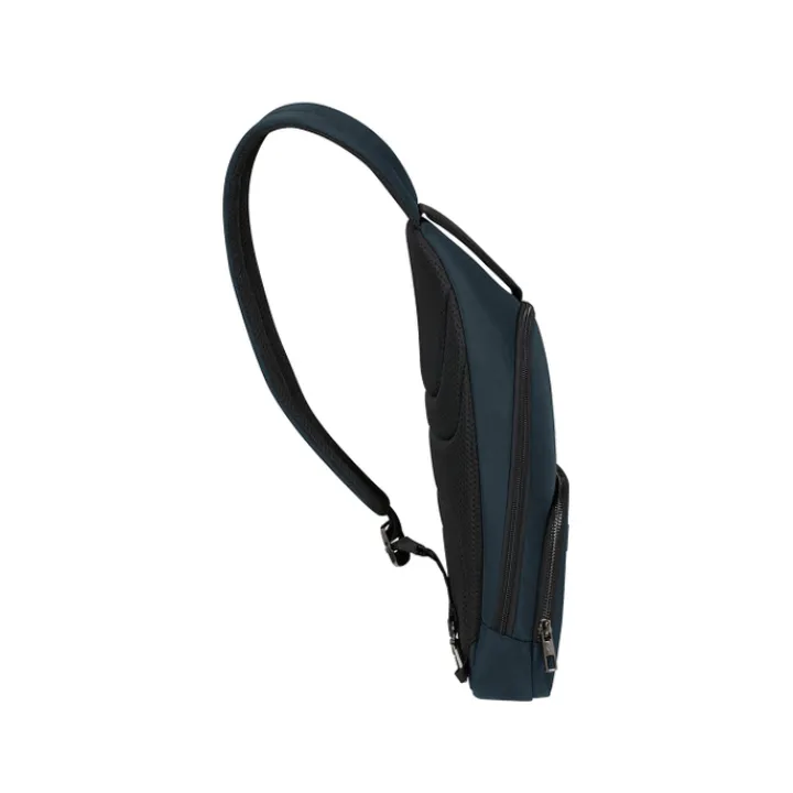 Sling Bags|Heuptassen>Samsonite Sacksquare Slingbag M blue