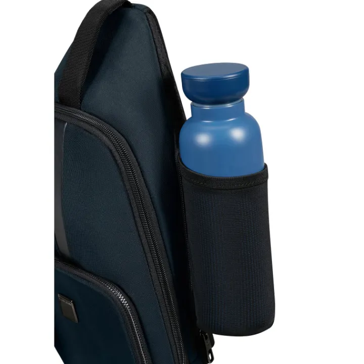 Sling Bags|Heuptassen>Samsonite Sacksquare Slingbag M blue