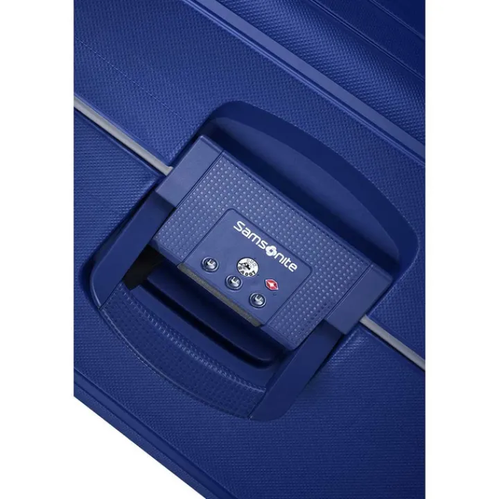 Reistrolleys|Reiskoffers>Samsonite S'Cure Spinner 75 dark blue
