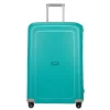 Reistrolleys|Reiskoffers>Samsonite S'Cure Spinner 75 aqua blue