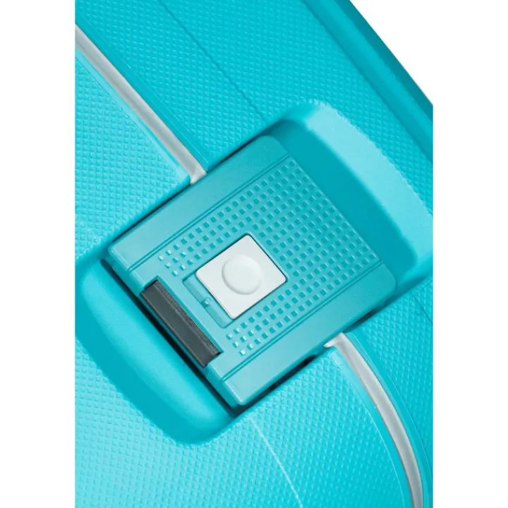 Reistrolleys|Reiskoffers>Samsonite S'Cure Spinner 75 aqua blue