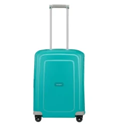 Transavia Trolleys|Ryanair Trolleys>Samsonite S'Cure Spinner 55 aqua blue
