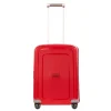 Transavia Trolleys|Ryanair Trolleys>Samsonite S'Cure Spinner 55 crimson red
