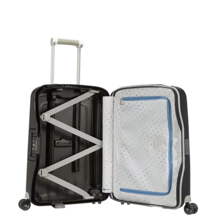 Reiskoffers|Koffersets>Samsonite S'Cure Spinner 75 Set van 2 black