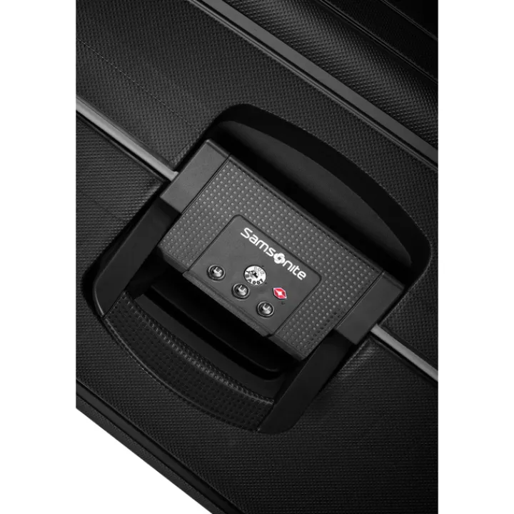 Reistrolleys|Reiskoffers>Samsonite S'Cure Spinner 75 black